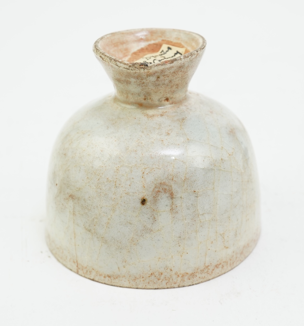 A Chinese qingbai stem cup, Song dynasty